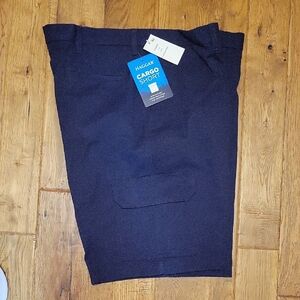 Haggar Navy Cargo Shorts